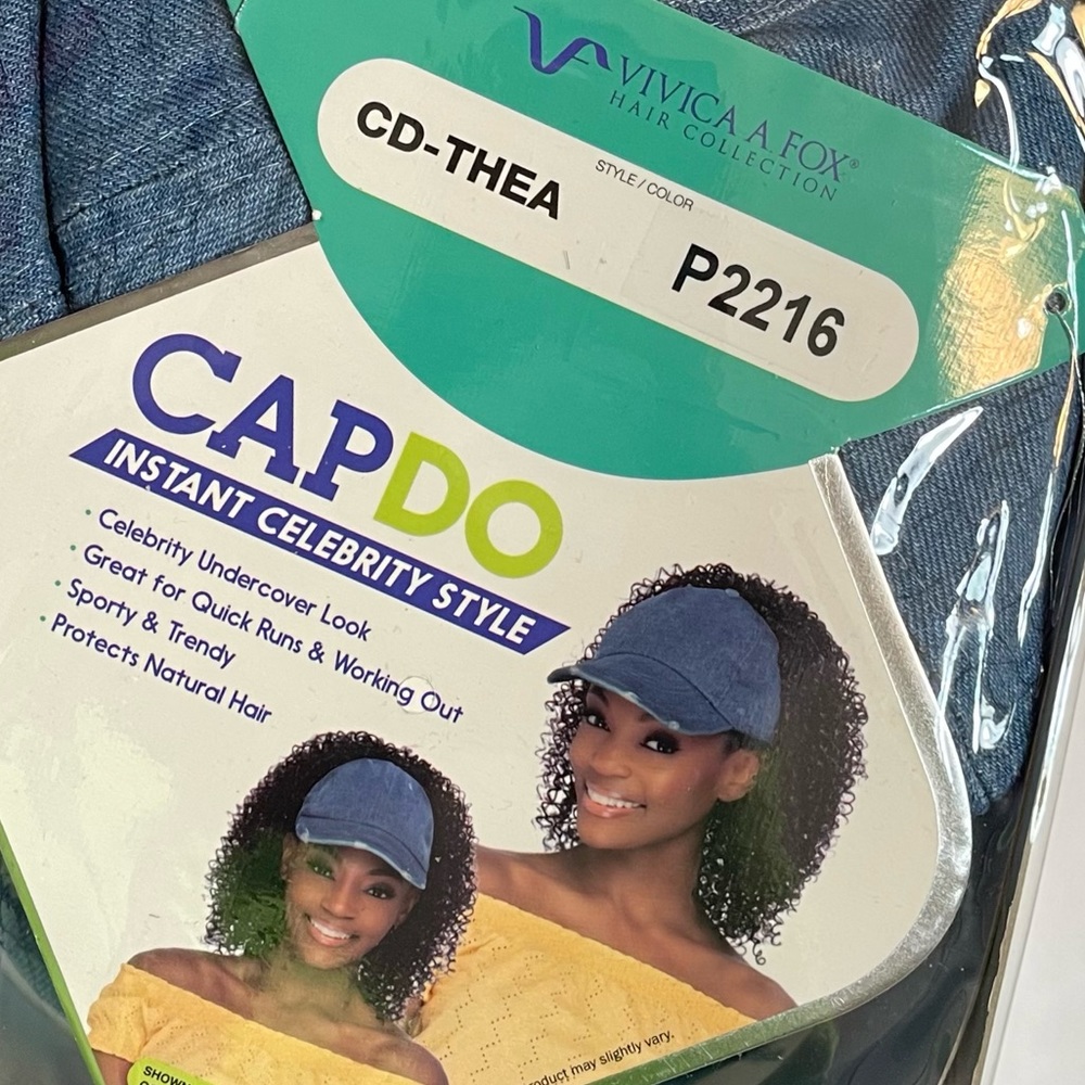Vivica A Fox Cap Do with Attached Wig
